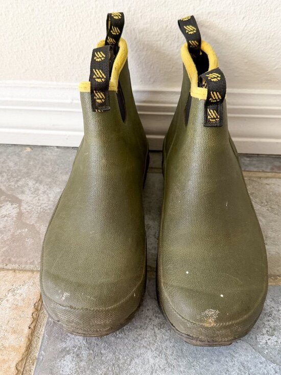 LaCrosse Hampton 6” Green Rubber Ankle Rain Boots Mens 7 main image 6